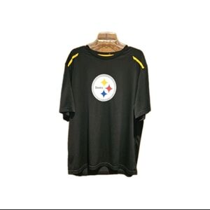 Pittsburgh Steelers Officially Licensed NFL Short Sleeve Shirt Size 2XL TX3 Cool